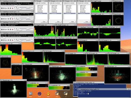 4 alsaplayers running